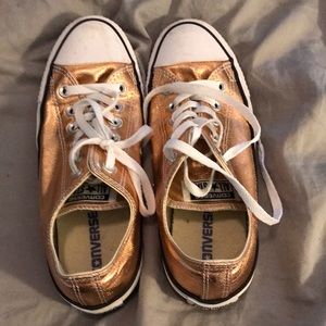 Converse Metallic Rose Gold Sz 6/8 M/W